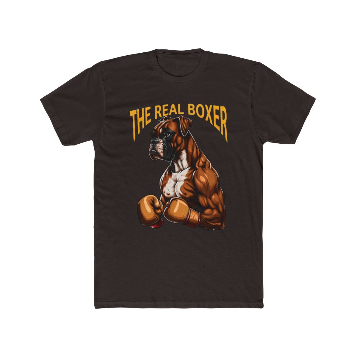 The Real Boxer T Shirt for Dog Lovers and Boxing Fans | The Boxer - alternate angle 2, merchandise