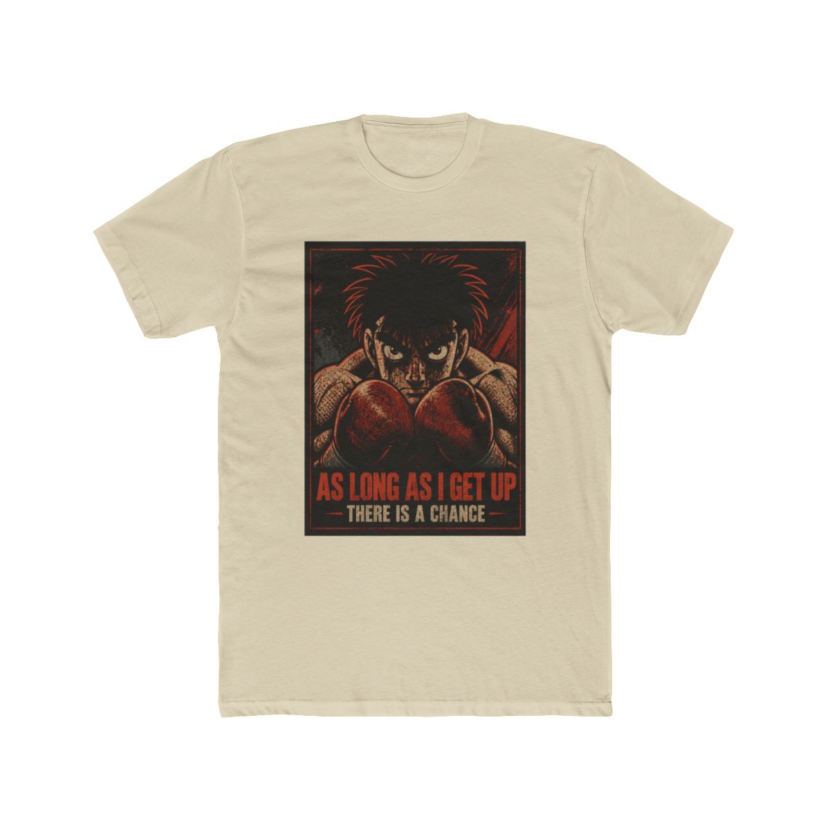 Ippo The Boxer quote T Shirt - alternate angle 4, merchandise