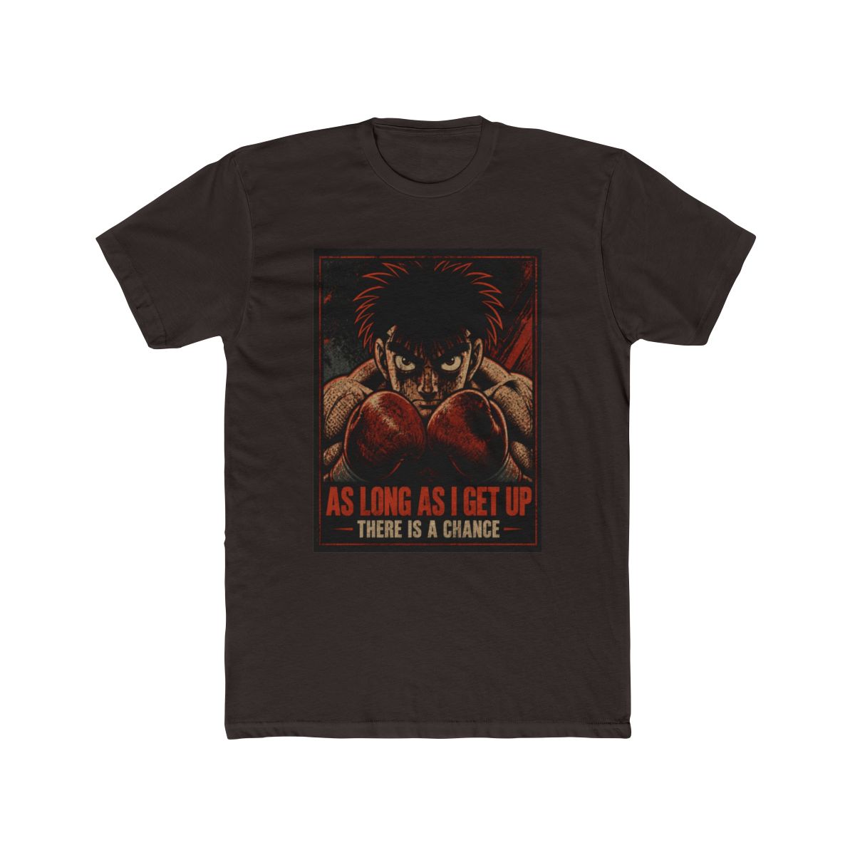 Ippo The Boxer quote T Shirt - alternate angle 3, merchandise
