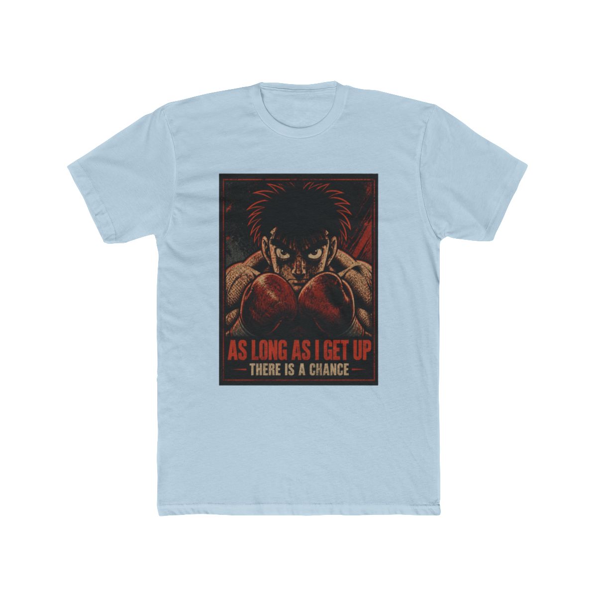 Ippo The Boxer quote T Shirt - alternate angle 3, merchandise