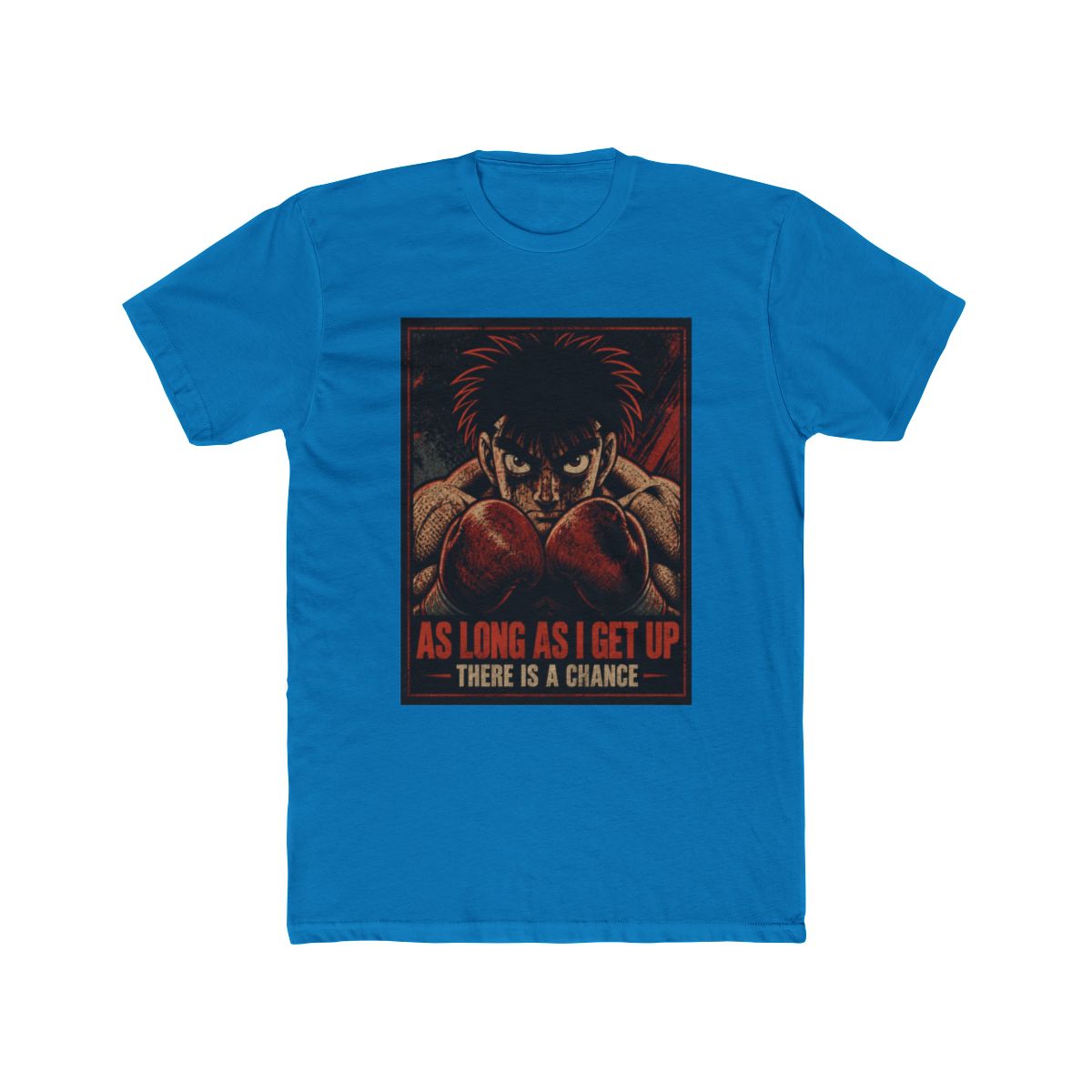 Ippo The Boxer quote T Shirt - alternate angle 4, merchandise