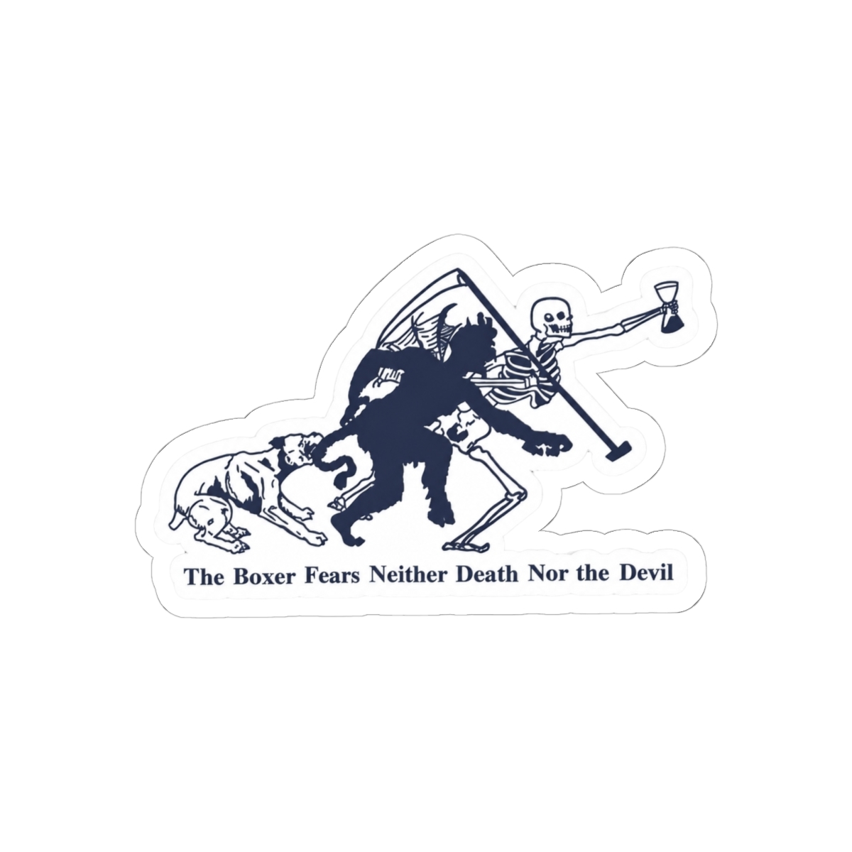 The Boxer fears neither death nor the devil