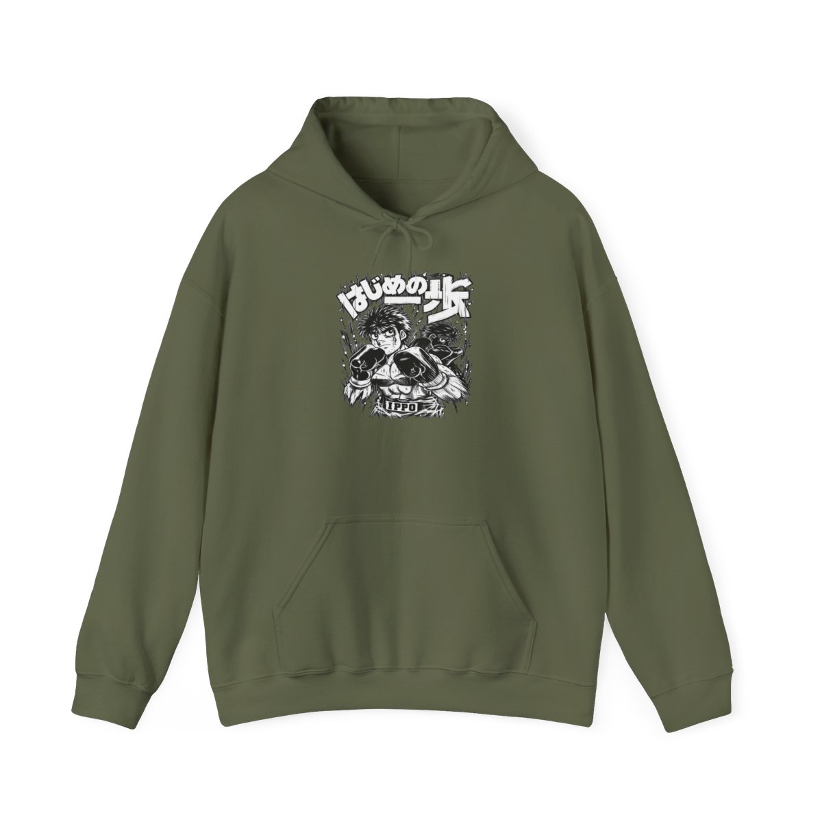 Anime Skull Samurai hoodie | The Boxer Anime - alternate angle 3, merchandise
