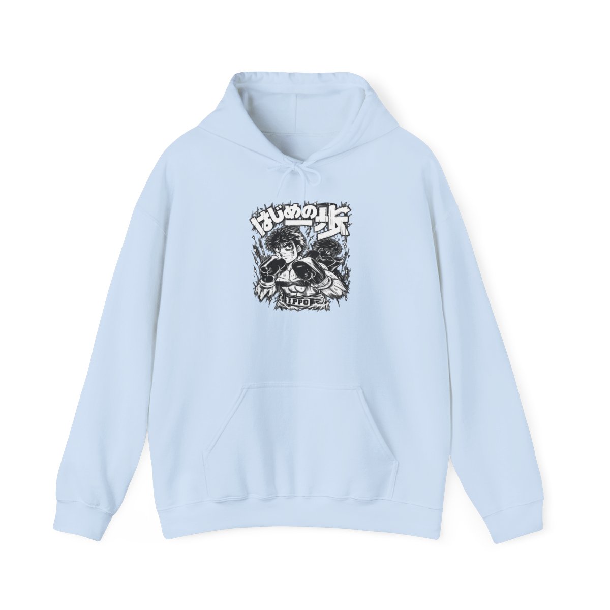 Anime Skull Samurai hoodie | The Boxer Anime - alternate angle 4, merchandise